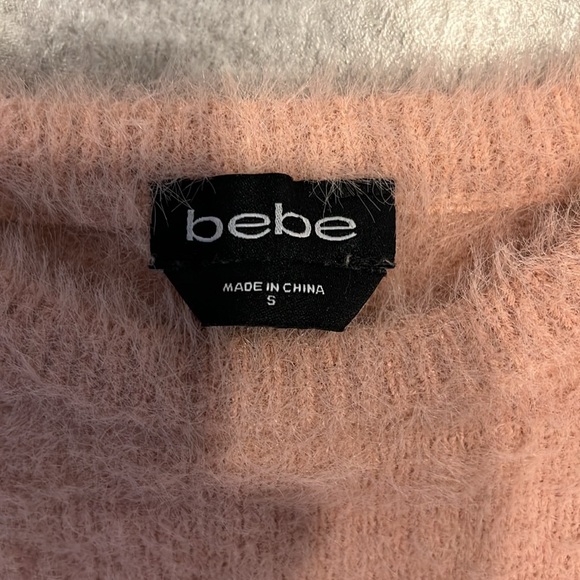 bebe Light Pink Soft Sweater - Size Small - Picture 3 of 5